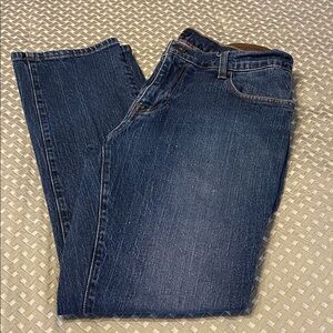 Men’s Tommy Hilfiger Dark Blue Straight Jeans Size 34-30